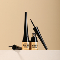 Crayon Eyeliner Minéral Végétalien Waterproof Mat Liquide 24H Longue Tenue Anti-Transpiration Anti-Bavures Sans Traces Ultra-Fin