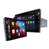 KLYDE pemutar Multimedia Radio mobil 9 10 inci, pemutar Multimedia Radio mobil navigasi GPS otomatis Android 13 layar sentuh 1Din/2Din HD