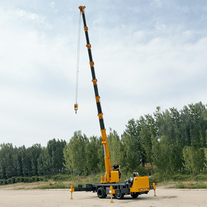 עגורני משא ניידים קטנים חדשים באיכות גבוהה, בעיצוב חדש, 8 טון ו-10 טון, עם זרוע מפרקית, תוצרת עצמית. - Product Image 4