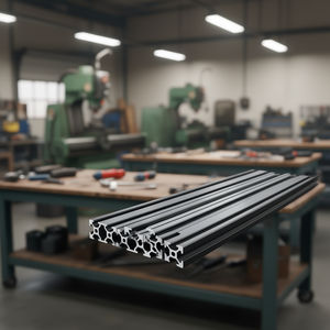 Riel Lineal de Aluminio Anodizado 2040, 78.7 Pulgadas (2000 mm), Modelo D0100XUY1GV, Guías Lineales - Product Image 2