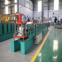 Machine automatique de profilage de poutrelles en Z CNC, machine de formage de poutrelles en Z par rouleaux
