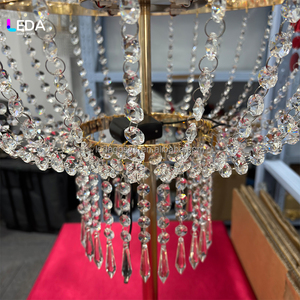 Support à fleurs LEDA à forte vente, éclairage LED, décoration de fête de mariage, banquet, support à fleurs - Product Image 6