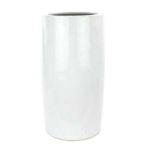 RZPI11 <span class=keywords><strong>Portaombrelli</strong></span> Cilindrico Antico Monocromatico Bianco - Product Image 1