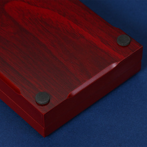 Boîte à bijoux en bois personnalisée, rectangulaire, gravée, emballage général - Product Image 3
