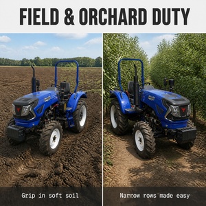 Tractor Multiusos Chino <span class=keywords><strong>de</strong></span> 70 Hp, Disponible en 40hp, 45hp, 50hp, 60hp y 80hp, con ROPS y Enganche <span class=keywords><strong>de</strong></span> 3 Puntos para Campos <span class=keywords><strong>de</strong></span> Algodón - Product Image 5