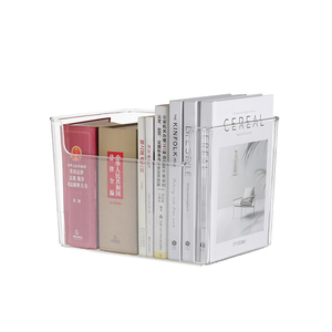 Pantry Organization Stackable Plastic Storage Container Box Clear PET Muti-functional Storage Box