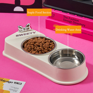 Factory Eco-Friendly Luxury Pet Food Feeding Printed Pet <strong>Bowl</strong> Stainless Steel Water Dog Cat <strong>Bowl</strong> - Product Image 2