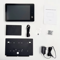 Terminal de Control de Acceso con Reconocimiento Facial por IA, Tableta Android 11 de 10.1 Pulgadas RK3568 PoE con LED RGB SDK para Sistema de Puerta