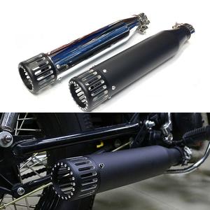 Silencieux universel pour moto Silencieux d'échappement pour moto chromé - Product Image 6