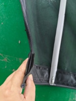 Bâche en PVC sur mesure OEM 5' X 12' pour camions à benne basculante avec poche de 7 pouces et spline