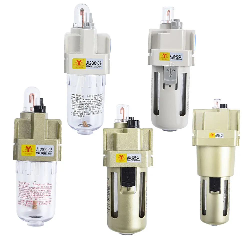 AL Series Air Line Automatic Oil Lubricator Filter Pneumatic High-pressure Lubricator