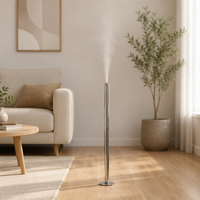 Diffuseur d'arômes intelligent pour la maison, commande par application Bluetooth, diffuseur d'huiles essentielles, lumière LED 5 couleurs, sans fil, en aluminium, sans eau, machine à diffuser des parfums