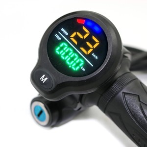 EVFITTING-Poignée d'accélérateur de vélo électrique, affichage LCD, poignée d'accélérateur, 24V/36V/48V/60V72V - Product Image 4