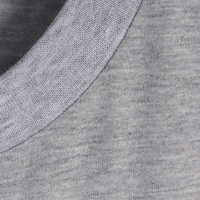 T-shirt décontracté gris pour homme, 180 GSM, mélange coton-viscose, fournisseur OEM ODM personnalisé