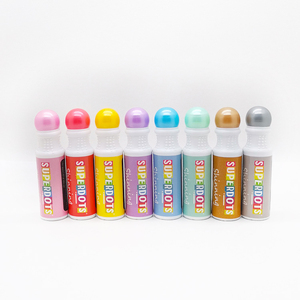 可洗油漆标记儿童diy工艺油漆圆点标记艺术用品海绵涂抹瓶涂鸦标记绘画玩具 - Product Image 4