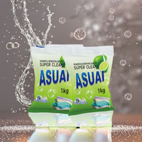 Poudre de détergent à lessive de logo de conception de sac personnalisé de haute qualité 700g 900g 1kg 3kg 5kg