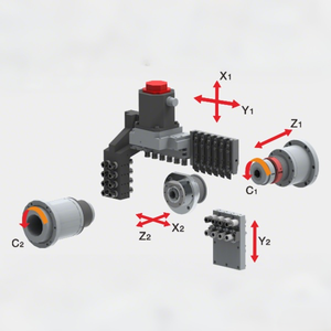 Yh1132vi लेथ मशीन स्लाइडिंग हेडस्टॉक डिज़ाइन टूल के साथ कुशल सीएनसी मिलिंग मशीन के लिए धातु - Product Image 2