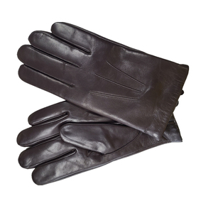 Classique luxe hiver en cuir véritable hommes conduite <span class=keywords><strong>moto</strong></span> gants d'hiver doublure en cachemire - Product Image 2