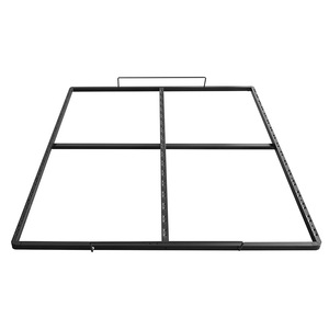 Esle Bed <b>Frame</b> Black Metal Zinc Alloy Industrial Design Bedroom Furniture Support <b>Frame</b> - Product Image 2