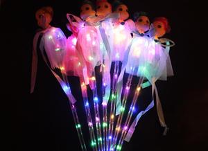 Light up Princess Doll Wand LED Stick <strong>Top</strong> with Glow Figures for Kids Birthday Christmas <strong>Easter</strong> &amp; Graduation Party Favors - Product Image 5