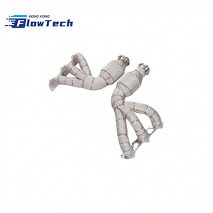 Colector de Escape FlowTech de Acero Inoxidable T304 de Alta Calidad con Protector Térmico para Porsche 991 GT3 3.8L 4.0, Ajuste Directo - Product Image 6