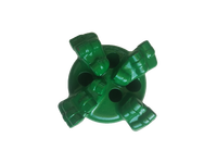 Foret PDC à 3 lames de 89 mm à faible coût, type diamant, pour plateforme de forage pétrolier