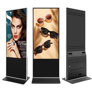 Publicidad de pie Reproductor de video digital LCD Pantalla táctil Quiosco de 55 pulgadas Pantalla de publicidad de tótem de señalización digital vertical - Product Image 2