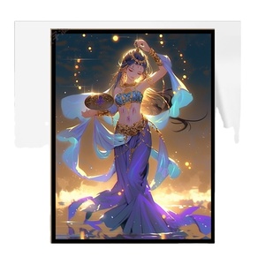 Doce <span class=keywords><strong>constelaciones</strong></span> pintura al óleo Digital DIY Dunhuang Feitian mujer curación pintada a mano sala de estar decoración pintura - Product Image 6