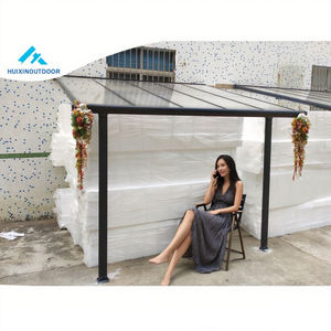 ที่บังแดดแบบยืดได้อัตโนมัติสำหรับระเบียงที่บังแดดตาข่ายสีดำกันสาดทรงบานเกล็ด - Product Image 2