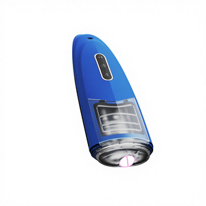 كأس استمناء ذكري مقاوم للماء من السيليكون مع هزاز، لعبة جنسية بتصميم عازل للصوت، 6 أوضاع مص و3 مستويات اهتزاز - Product Image 1