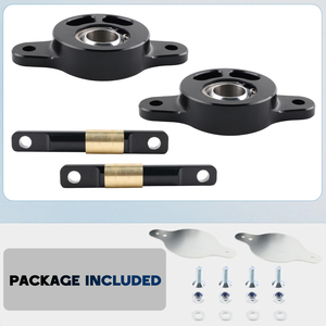Kit de Bujes Esféricos para Brazo Trasero, Bujes CNC Compatibles con Honda Civic Acura Integra EF EG EK DC2 DA 88-00, CR057-BK - Product Image 1