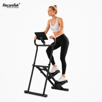 Máquina de Ejercicios Stepper para Gimnasio en Casa, Equipo de Ejercicio para Mujeres, Dispositivo de Fitness Aeróbico, Diseño Compacto, Entrenamiento en Oficina, Uso Comercial