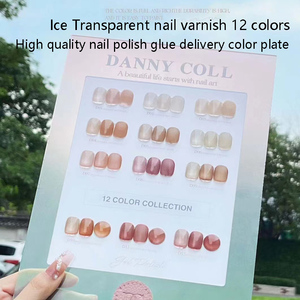 Kit de 12 Gels UV pour Ongles avec Nuancier, Logo Personnalisé, Soak Off, LED, Vente en Gros pour Salons de Manucure, Vernis Gel - Product Image 2
