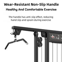 Équipement de fitness commercial, machine de musculation réglable de haute qualité, machine de traction dorsale, exercice pectoral, acier multifonction 70 kg