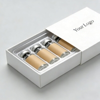Boîtes cadeaux en papier de luxe avec logo personnalisé pour flacons de peptides de 3 ml, 5 ml, 10 ml, emballage pour flacons rechargeables
