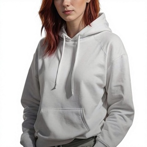 Nouvelle Collection 2026 – Sweat à Capuche Oversize Femme en Coton (80%) et Polyester (20%) – Modèle Uni à Épaules Tombantes – Fournisseur BD - Product Image 4