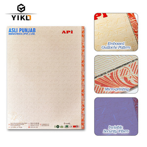 Papel para Certificados con Impresión a Color Claro, Personalizado con Características de Seguridad para Papel de Carta Comercial, Anti-falsificación - Product Image 1