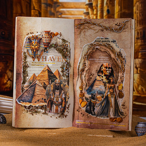 15 pegatinas por paquete Serie de la historia real Europea Pegatinas de personajes retro Pegatinas de base de cuaderno escritas a mano - Product Image 3