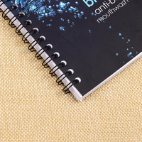 Journal école cahier planificateur imprimé en gros usine pas cher souple dos relié A5 reliure à spirale personnalisé quotidien A4 papier