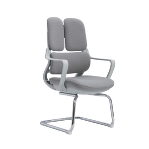 Silla de Oficina Ejecutiva Ergonómica y Contemporánea con Reposacabezas Fijo, Respaldo Segmentado, Asiento Acolchado y Base Giratoria - Product Image 4