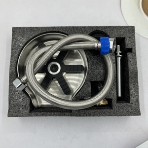 Áp lực cao cup máy giặt tự động thép không gỉ làm sạch máy cà phê sữa trà cửa hàng đặc biệt nhúng cup máy giặt - Product Image 5