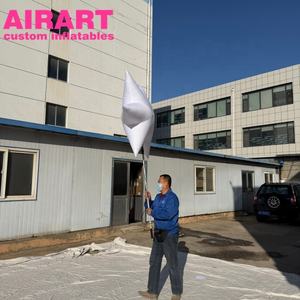 Marioneta Inflable de Estrella Blanca, Disfraz de Estrella Inflable para Fiestas - Product Image 2