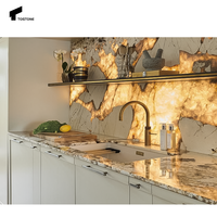 Tostone Luxueux 18mm-20mm Patagonie Naturelle Quartzite Dalles pour Mur Île Table Baignoire Comptoirs Escaliers Décoration