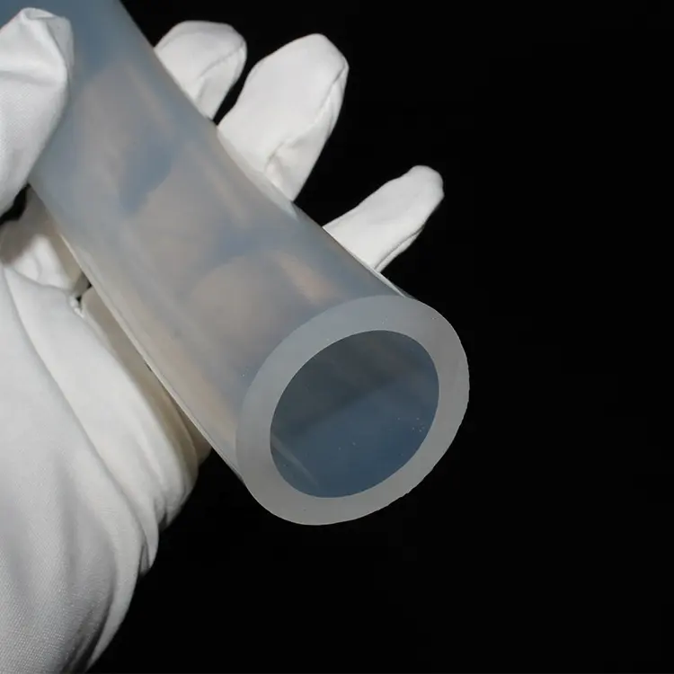 Soft Silicon Tubing Platinum Clear Colored Big Large Diameter Aquatics Silicone Rubber Tube Hose