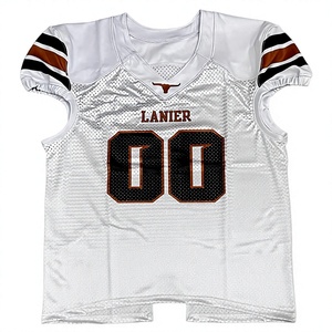 Maillot de football américain personnalisé de haute qualité, tissu en maille athlétique, fournisseur d'uniformes d'équipe, 100% polyester - Product Image 1