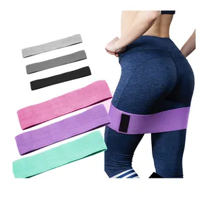 Fitness high density pull up assisted band Workout Strength Hip Circle Loop Band Fabric Elastic Exercise Resistance Hip Bands
