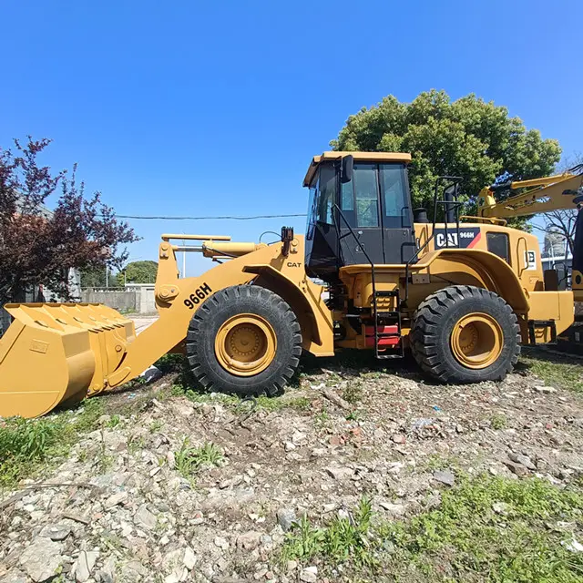 Hot Selling Fast Shipping Cheapest Superior Quality Used Caterpillar 966H Construction Building Machinery Wheel Backhoe Loaders