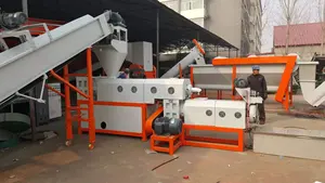 PP PE PVC daur ulang plastik granulator extruder Pelletizer granule membuat mesin pelletisasi