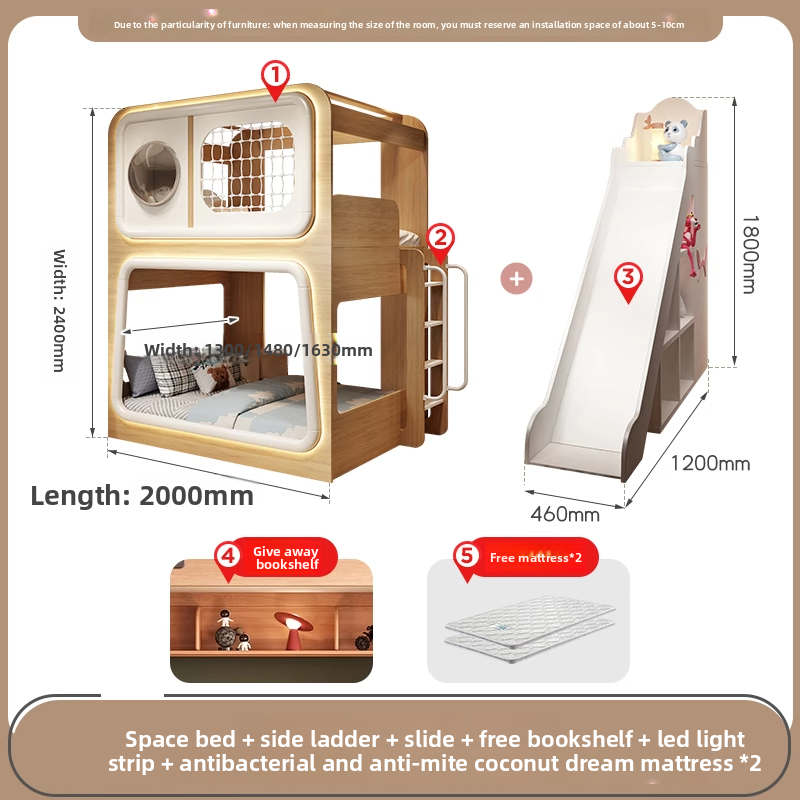 Échelle latérale avec modèle coulissant