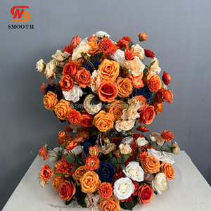 Centro de Mesa Floral Decorativo Color Naranja Quemado Personalizado para Eventos de Boda SMOOTH - Product Image 6